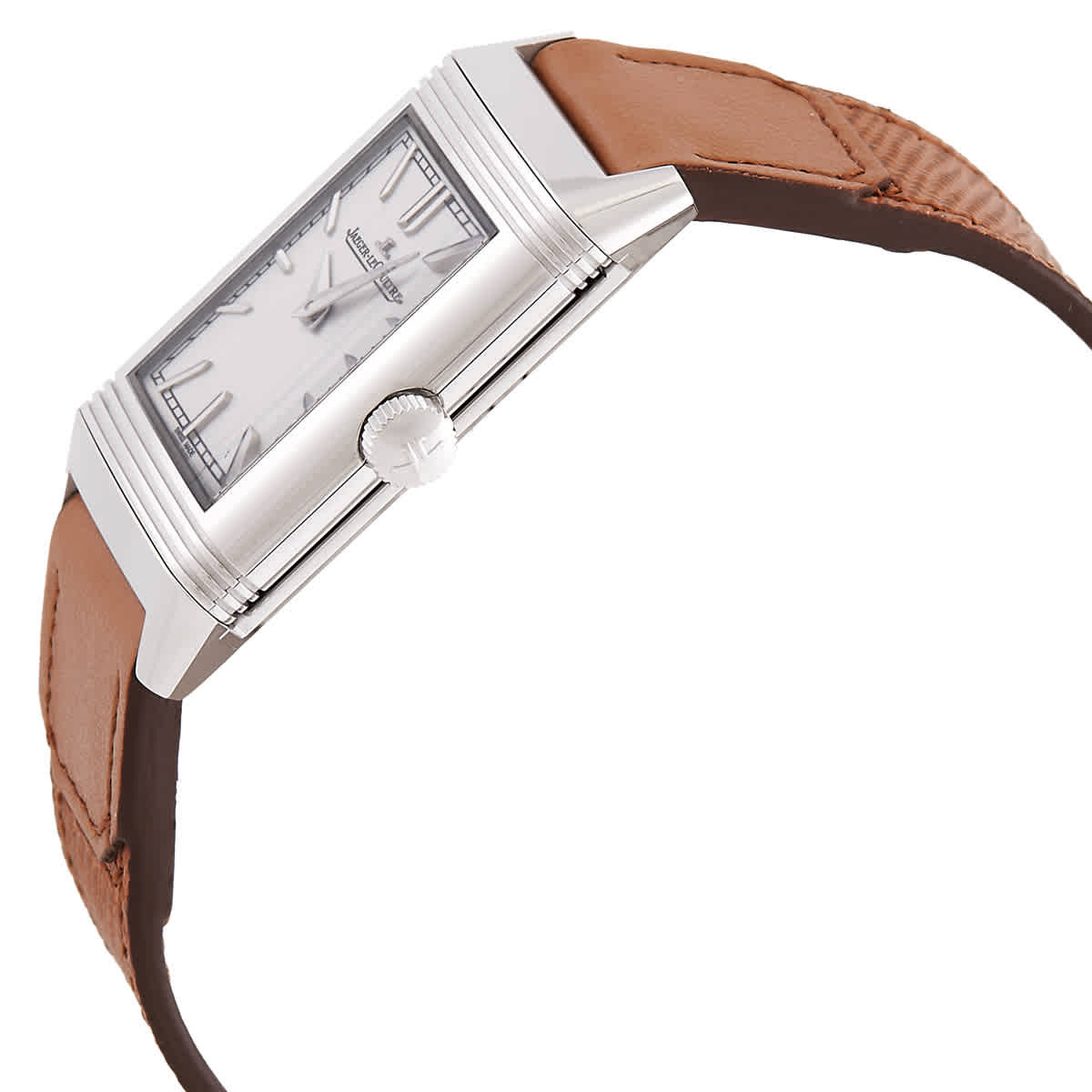 Jaeger-LeCoultre Reverso Tribute Monoface Automatic White Dial Watch Q7168420