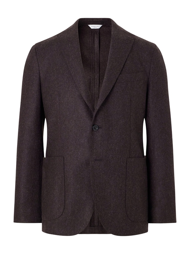 Photo: Boglioli - Virgin Wool-Flannel Suit Jacket - Gray