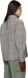 Barbour Off-White & Black Westoe Check Casual Jacket