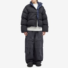 Balenciaga Men's Reversible Puffer Jacket in Black