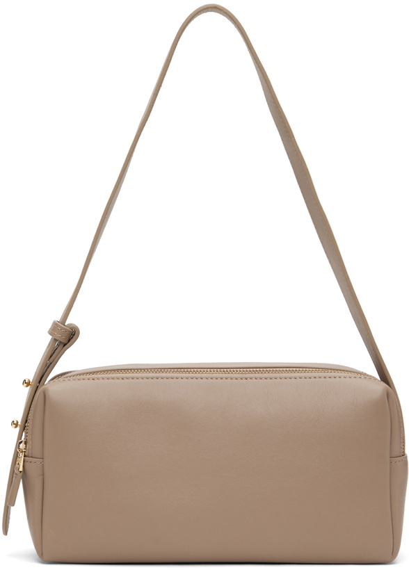 Photo: Elleme Taupe Trousse Leather Bag