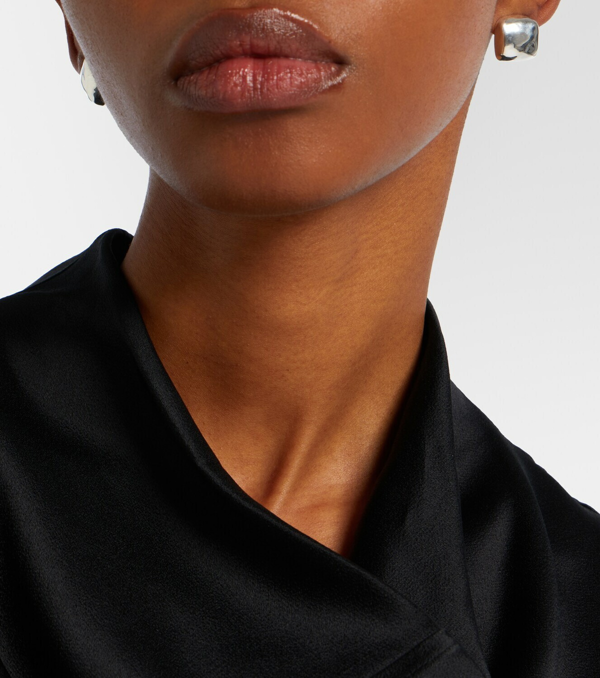 Déhanche Tetra Small sterling silver earrings