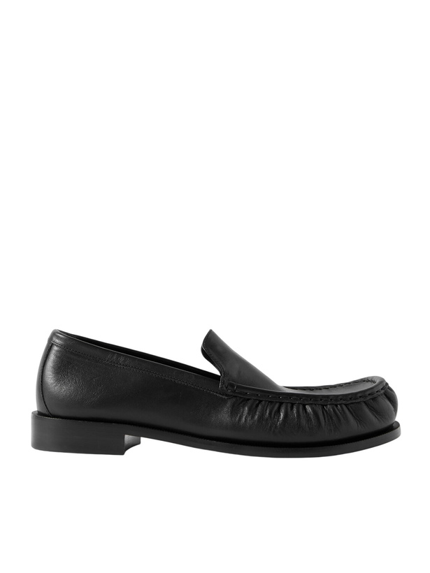 Photo: Dries Van Noten - Leather Loafers - Black