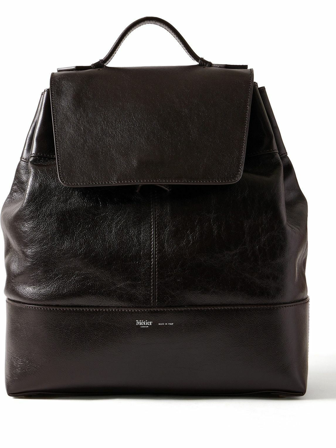 Métier - Glide Full-Grain Leather Backpack
