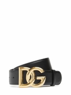 DOLCE & GABBANA 2.5cm Dg Iconic Baroque Leather Belt