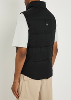 Moose Knuckles Westmount Padded Cotton-blend Gilet Black