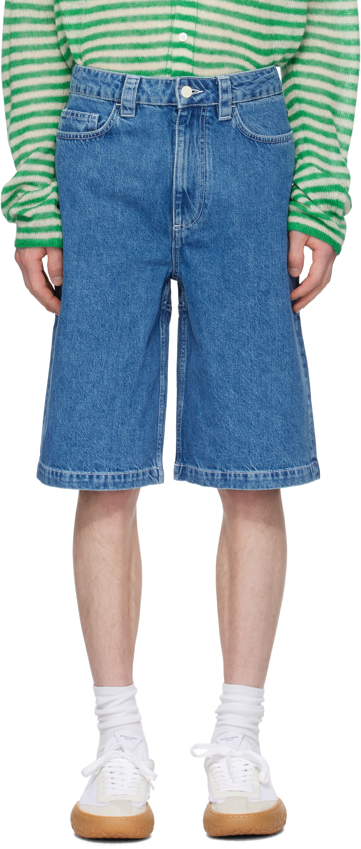SUNNEI Multicolor Elastic Shorts Sunnei