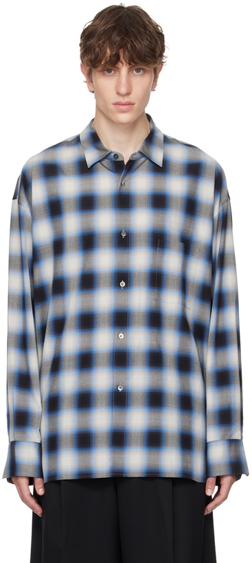 Photo: stein Blue Oversized Shirt