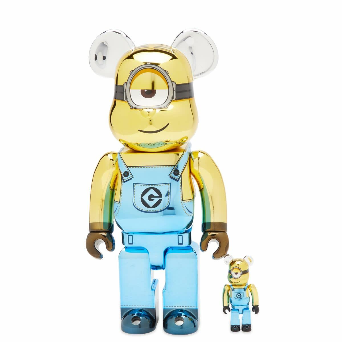 Bearbrick 400% Medicom Toy - I Bear Ibe@r Gold - Occasion