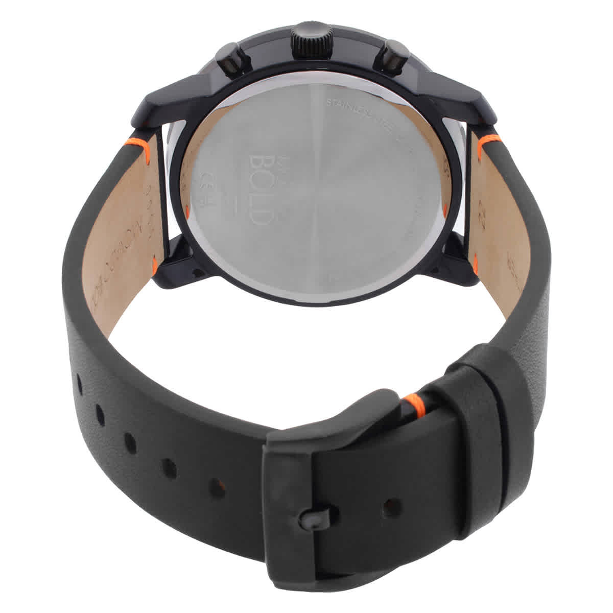 Movado Trend Impulse Chronograph Quartz Black Dial Mens Watch 3601068