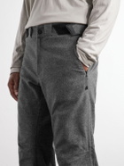 SEASE - Indren Layered Cashmere Padded Ski Pants - Gray