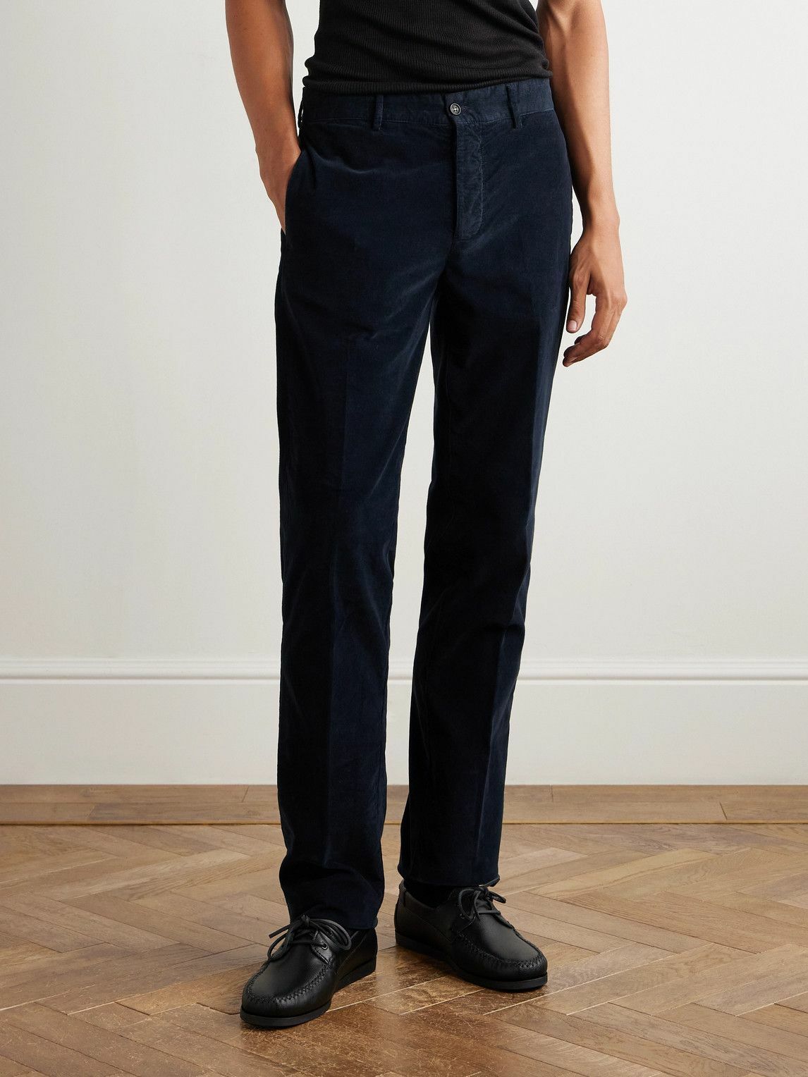 Massimo Alba - Sand Cotton-Corduroy Suit - Blue