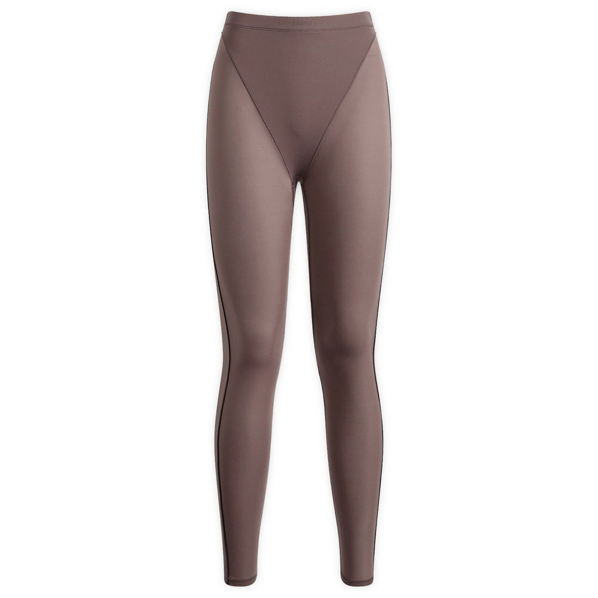 Nike Women's x SKIMS Weightless Layers V-Panel Legging 26 Inch in Resin