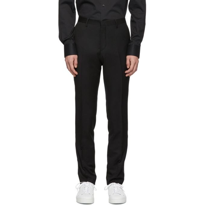 Photo: Tiger of Sweden Black Thulin Tuxedo Trousers