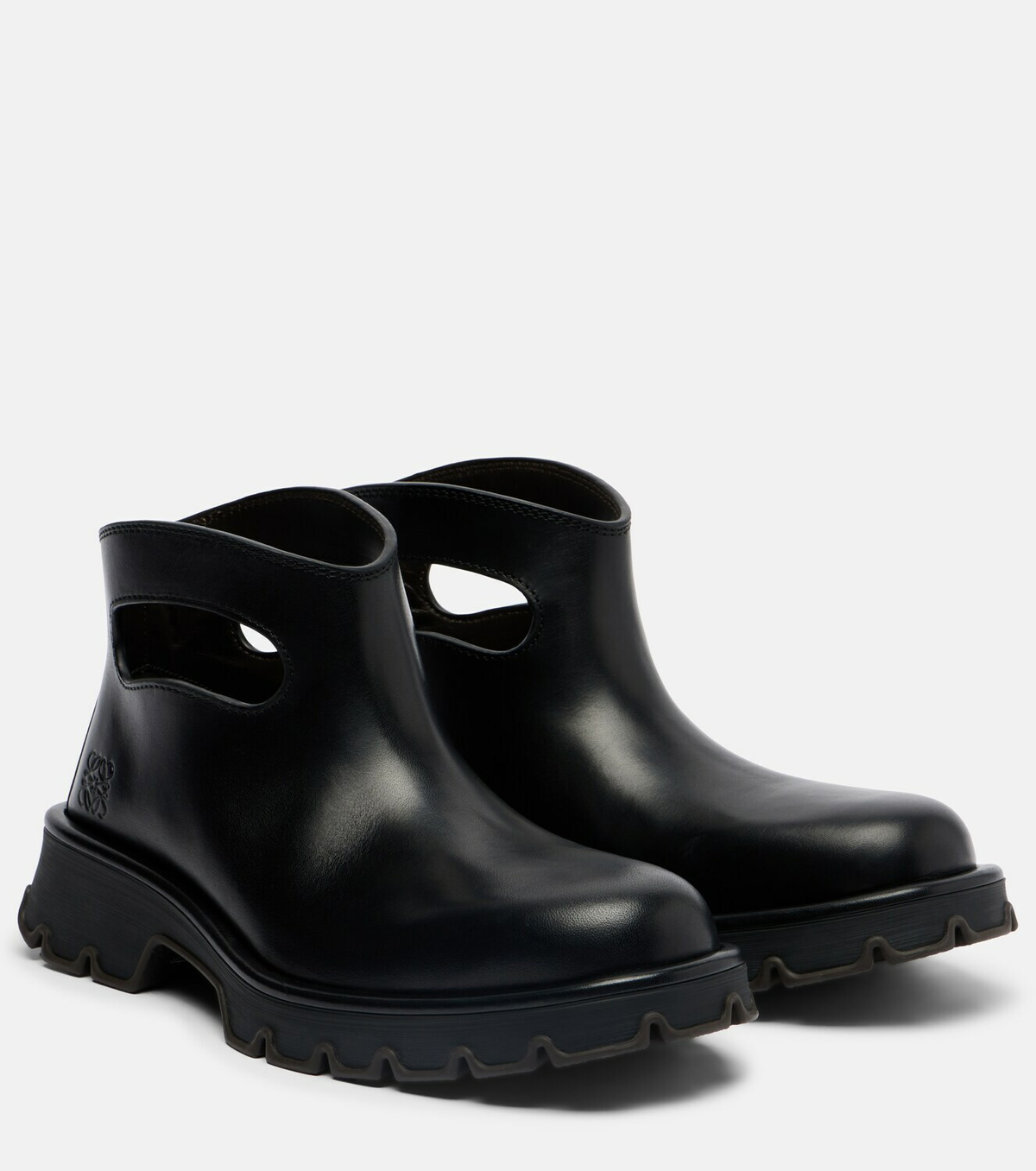Loewe Bobby leather ankle boots