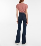 See By Chloe - High-rise flared jeans