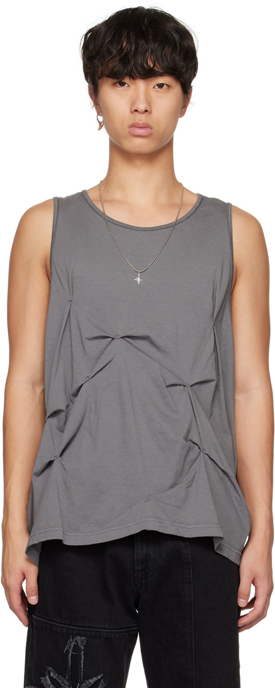KUSIKOHC SSENSE Exclusive Gray Tank Top