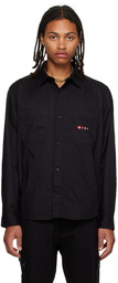 Hugo Black Printed Shirt