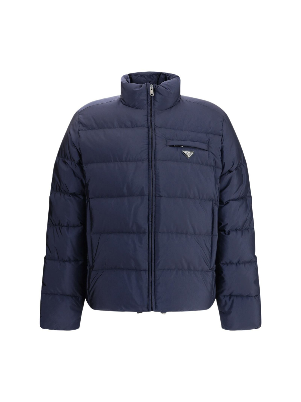 ジャケット PRADA Prada Navy Twill Zip Jacket Prada