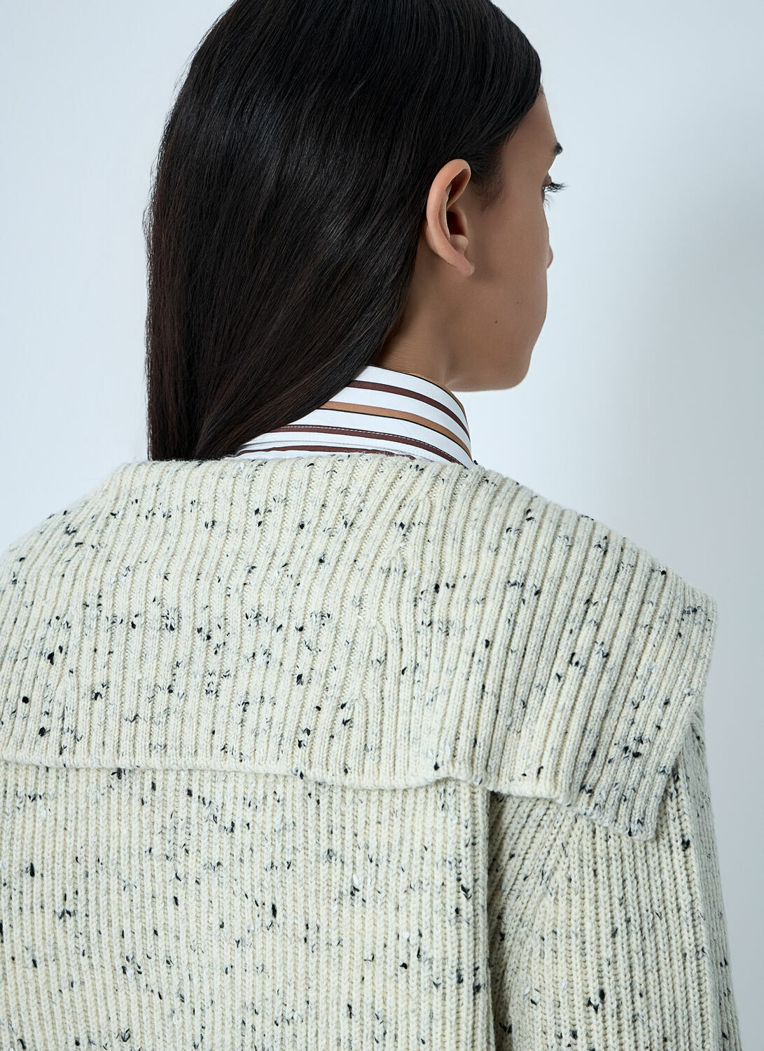 Bottega Veneta Wool English Rib Cardigan