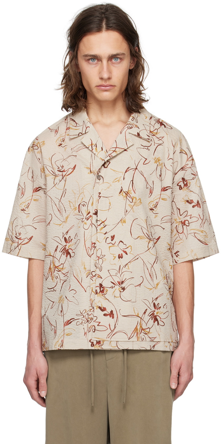 LE17SEPTEMBRE Taupe Layered Shirt LE17SEPTEMBRE