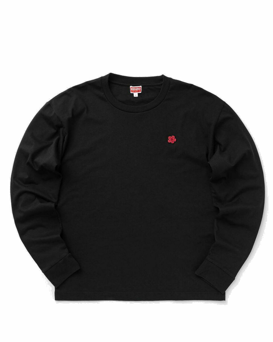 Photo: Kenzo Gots Boke Classic Longsleeve Tee Black - Mens - Longsleeves