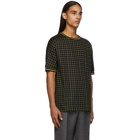 Paul Smith Black and Yellow Tattersal Check T-Shirt