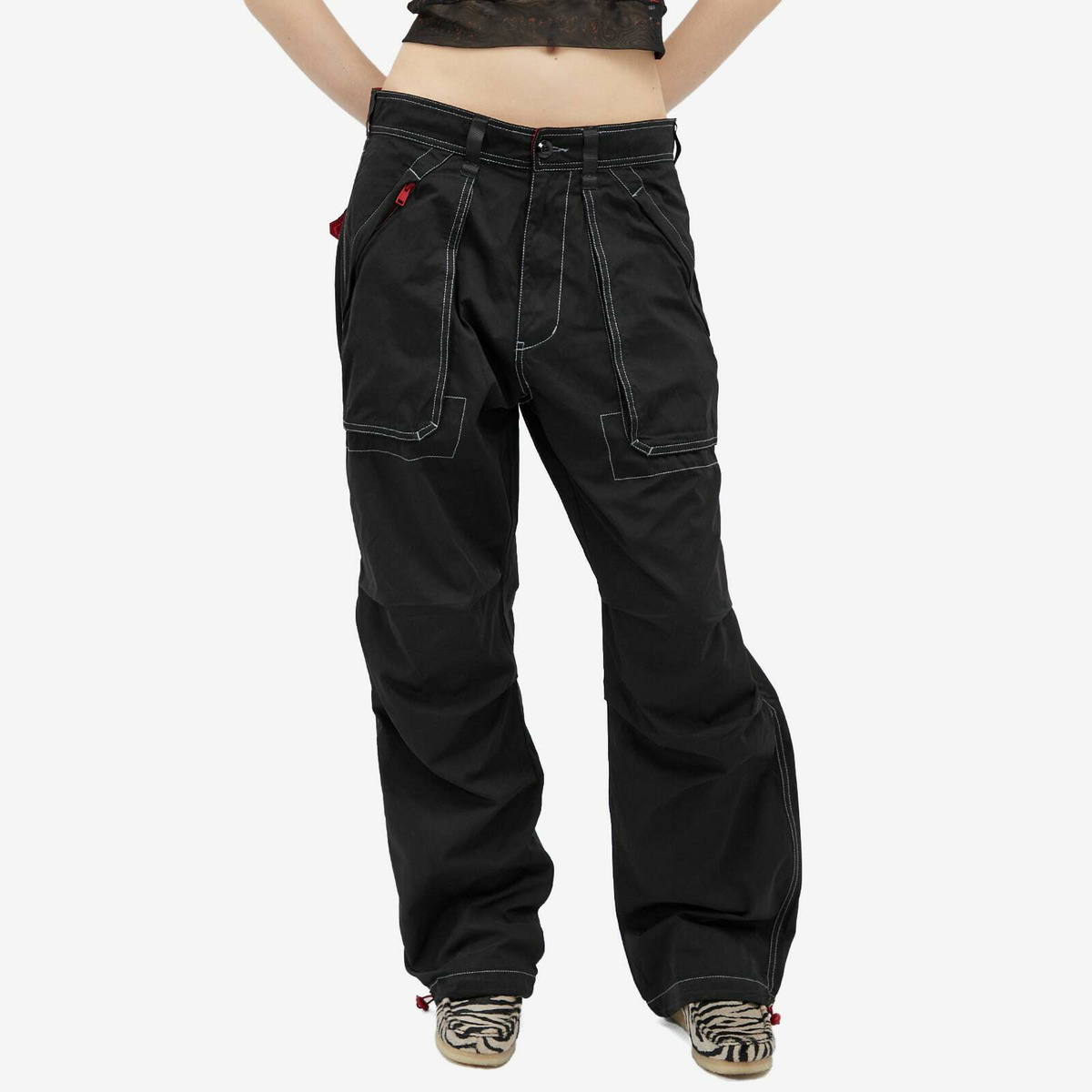 Pleasures Women's Public Utility Pants in Black