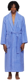 Tekla Blue Classic Bathrobe