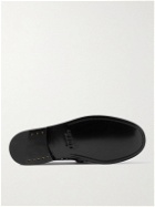 Rhude - Embroidered Canvas Penny Loafers - Black
