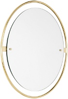 MENU Polished Brass Nimbus Mirror