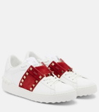 Valentino Garavani Rockstud Untitled leather sneakers