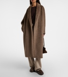 Hogan HStripes shearling-trimmed platform loafers