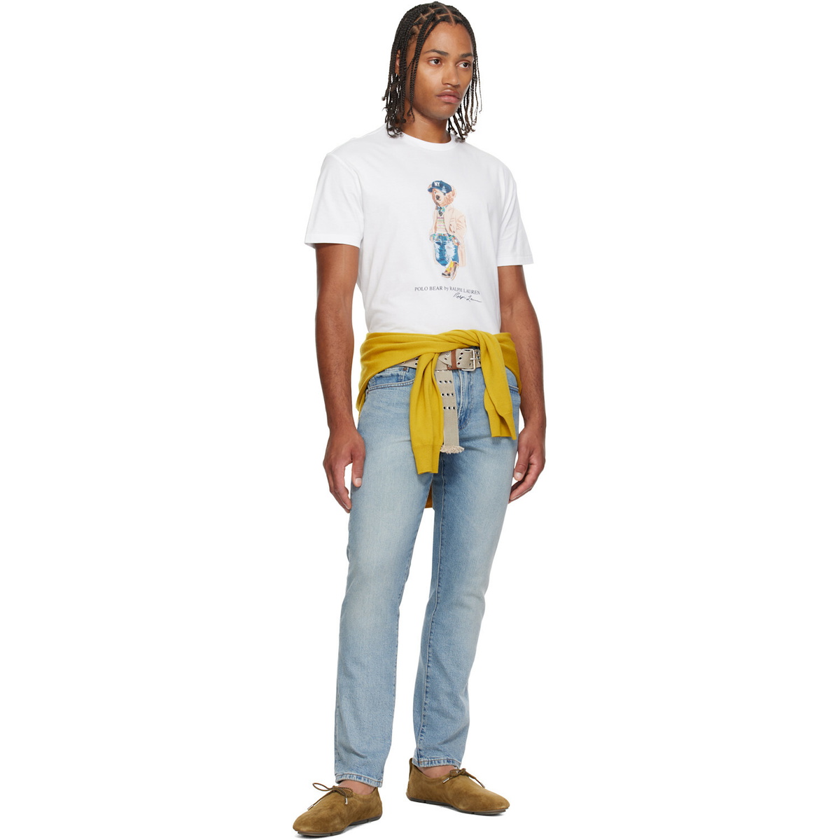 Polo Ralph Lauren Blue Varick Slim Straight Jeans