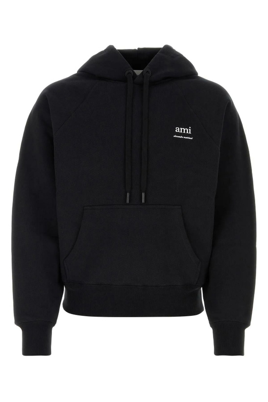 Photo: Ami Alexandre Mattiussi Black Stretch Cotton Sweatshirt