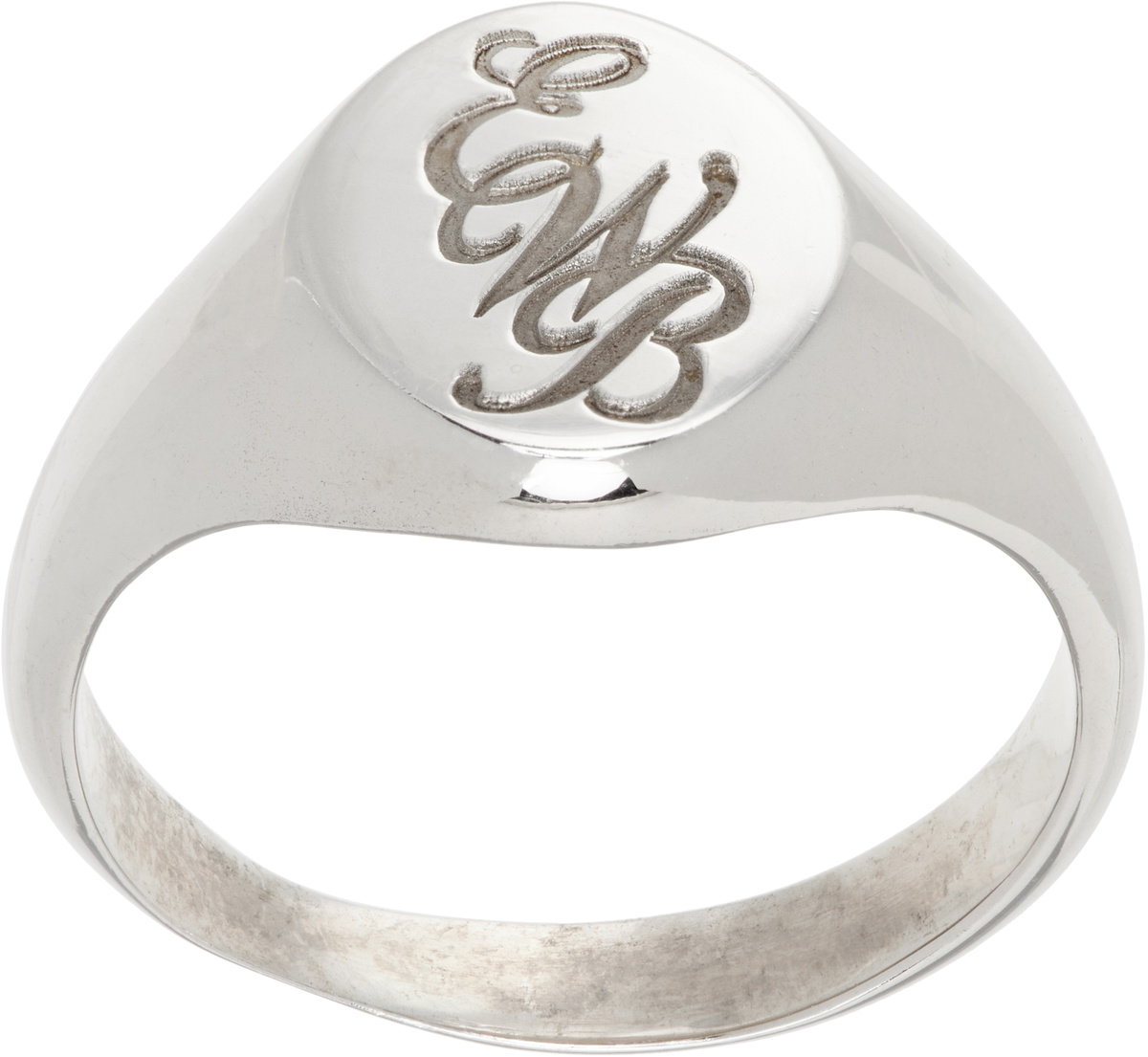 ernest w. baker Signet Ring 10号 ernest w. baker Signet Ring 10号 ernest w. baker Signet Ring