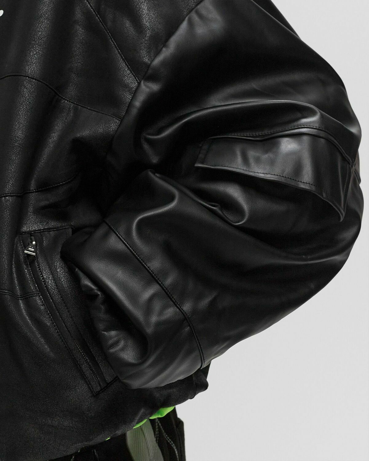 Puma X Asap Rocky Pleather Jacket Black Bomber Jackets Puma