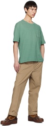 visvim Green Jumbo T-Shirt