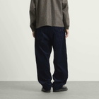 Engineered Garments Men's Corduroy Carlyle Trousers in Dark Navy