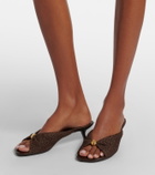 Loewe Paula's Ibiza Pebble Soft mules