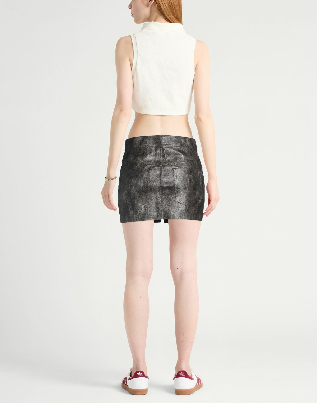 Marant Étoile Womens Mini skirt Charcoal