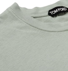 TOM FORD - Lyocell and Cotton-Blend Jersey T-Shirt - Green