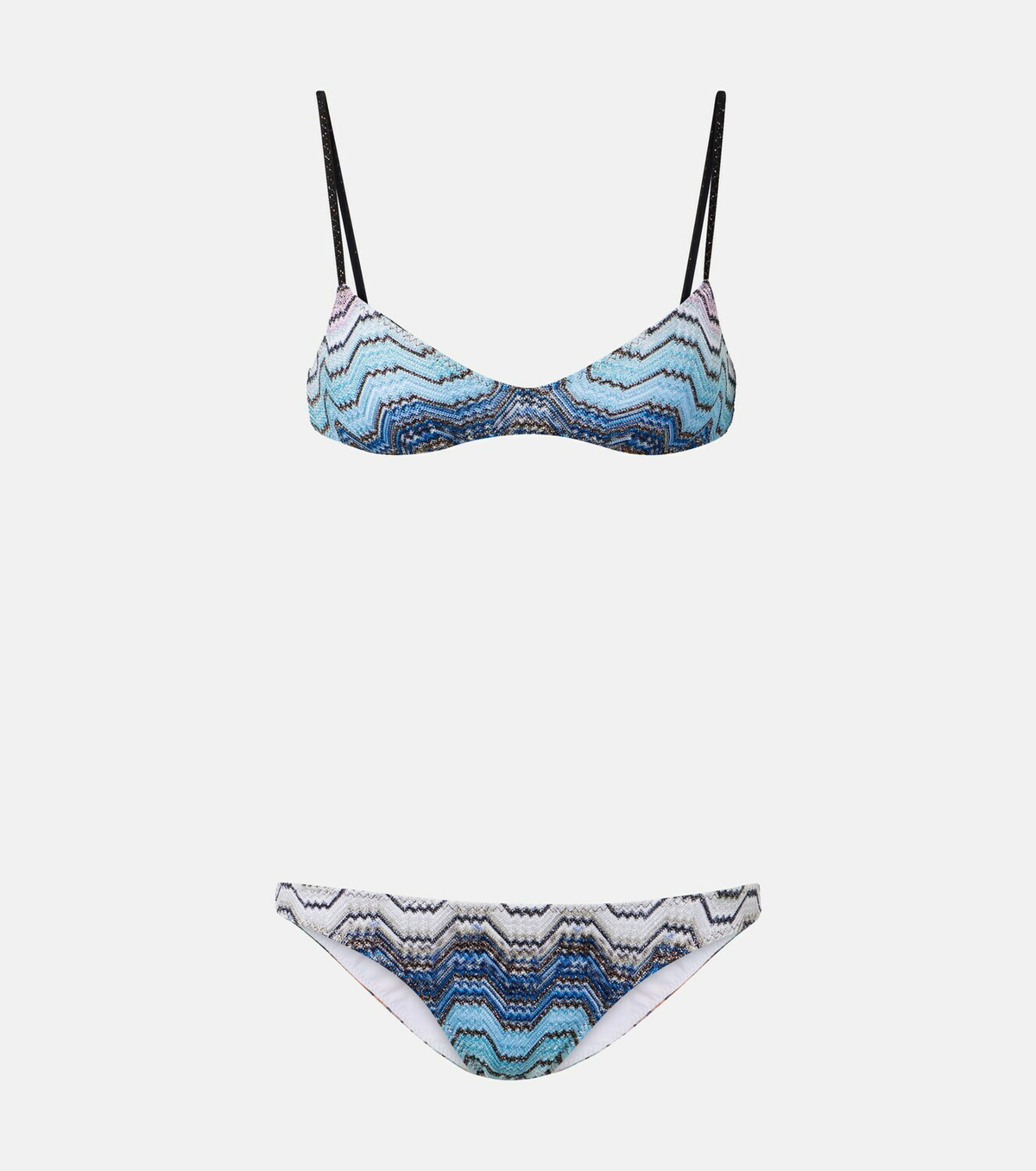 Missoni Zigzag lamé bikini