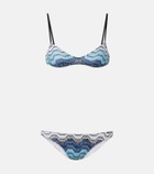 Missoni Zigzag lamé bikini