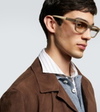 Brunello Cucinelli Rectangular glasses
