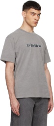 thisisneverthat Gray Big Initial T-Shirt