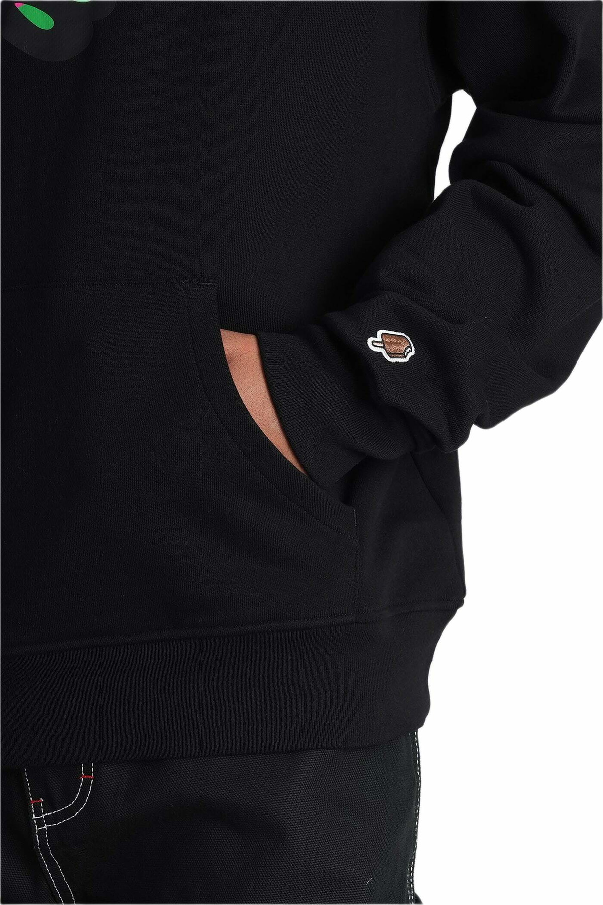 トップス ICECREAM/COTTON SWEATSHIRT ICECREAM Icecream Sweatshirt In Black Cotton ICECREAM