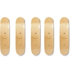 The SkateRoom - JR Migrants, Walking New York City, New York, USA, 2015 Set of Five Printed Wooden Skateboards - Multi