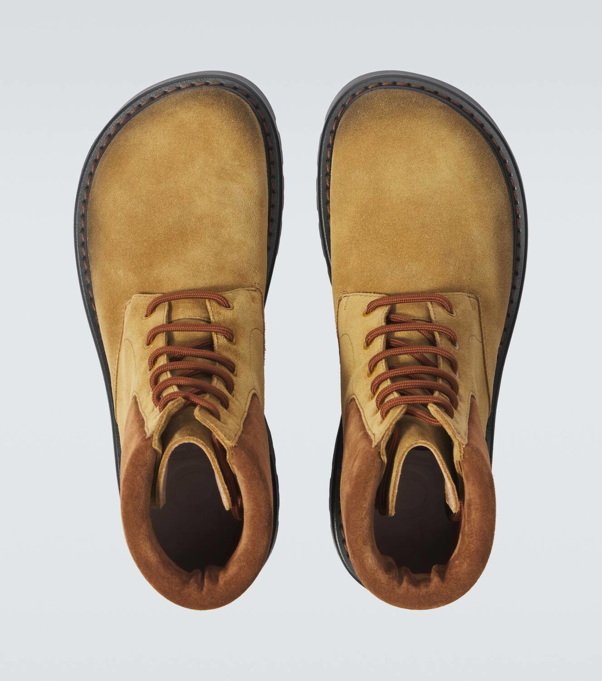 【LOEWE】SEIRRA スエード コンバット ブーツ Loewe Sierra suede combat boots Loewe