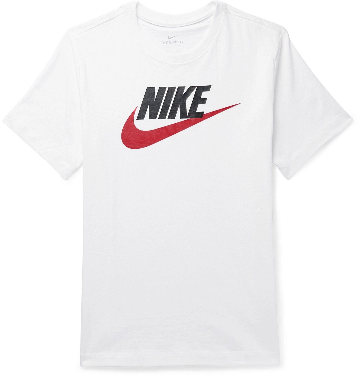 magnetron Rentmeester Vleugels Nike - Sportswear Futura Logo-Print Cotton-Jersey T-Shirt - White Nike
